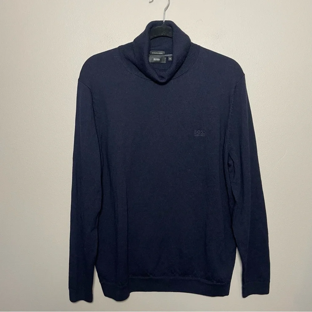 Hugo Boss Extra Fine Merino Wool Rollneck Sweater